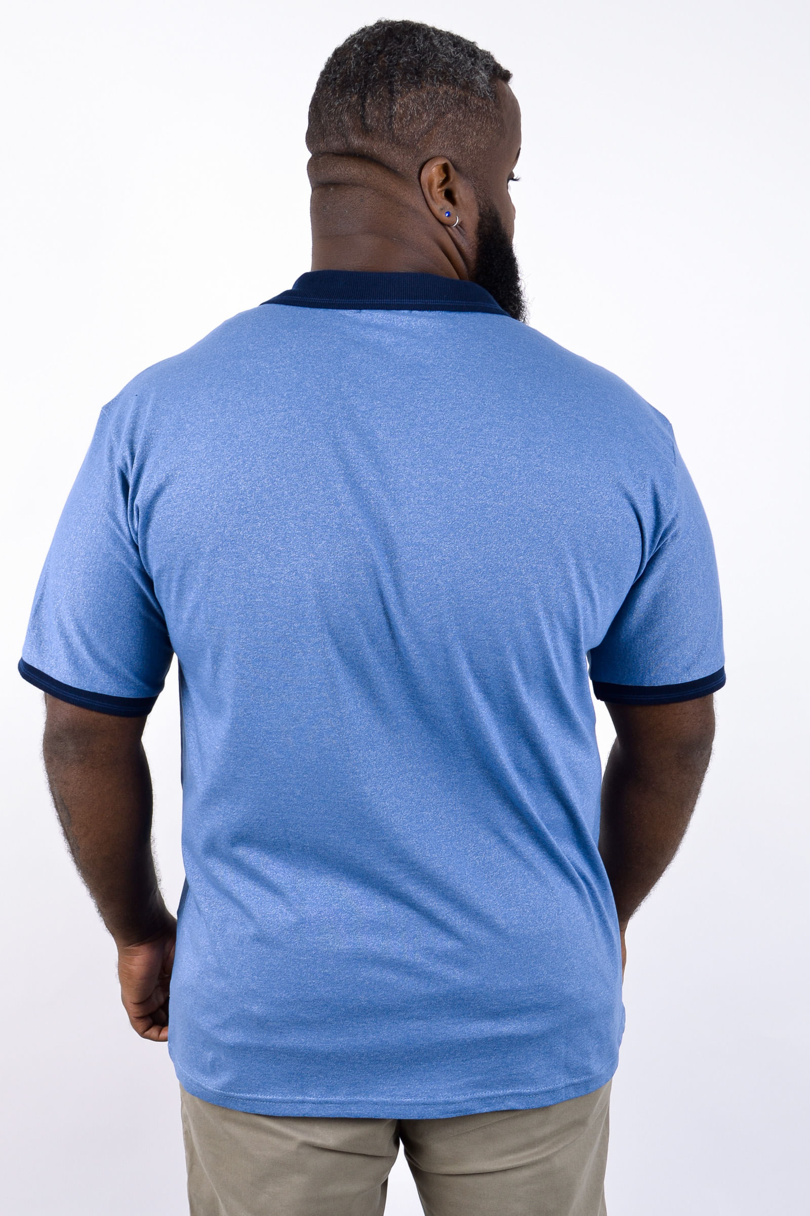 Polo masculina malha mescla gola e punhos retilinea_0003_4.jpg
